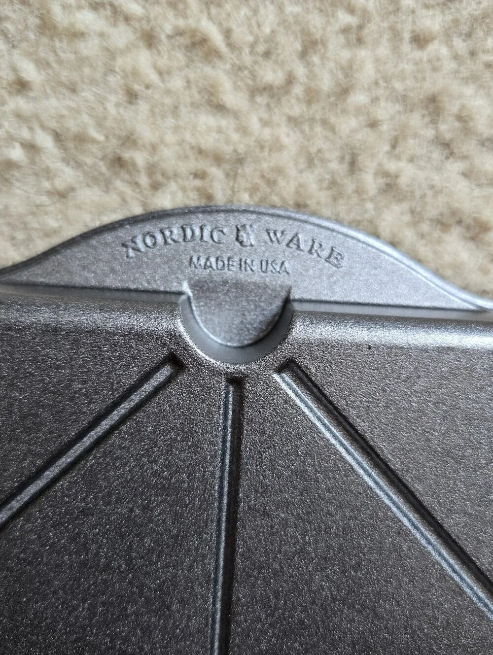 Nordic Ware Procast Mini Scone Pan durable cast aluminum nonstick cornbread tray